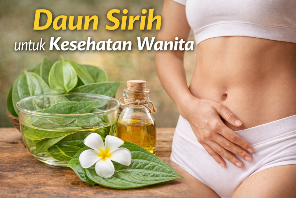 daun sirih untuk kesehatan wanita