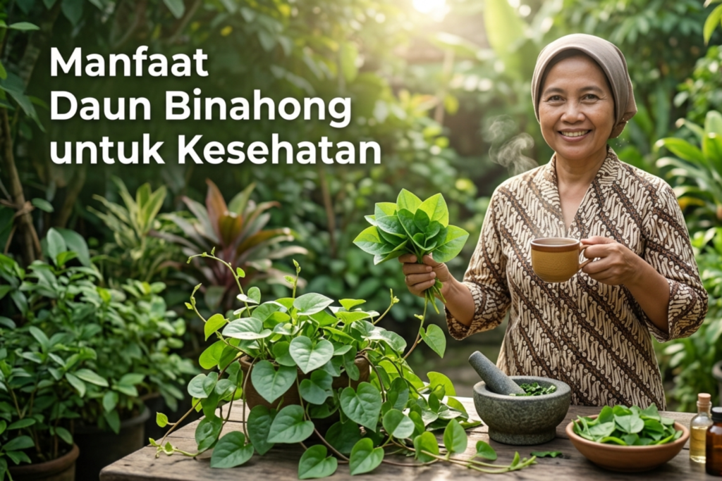 manfaat daun binahong